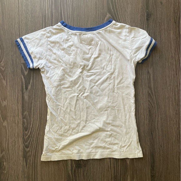 Retro Maple Leafs Ringer Tee - Picture 4 of 6